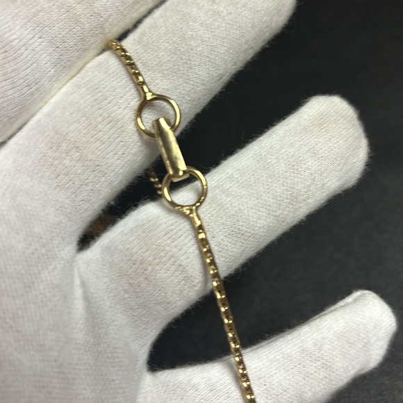 Vintage circular rhinestone choker necklace - Picture 4 of 4